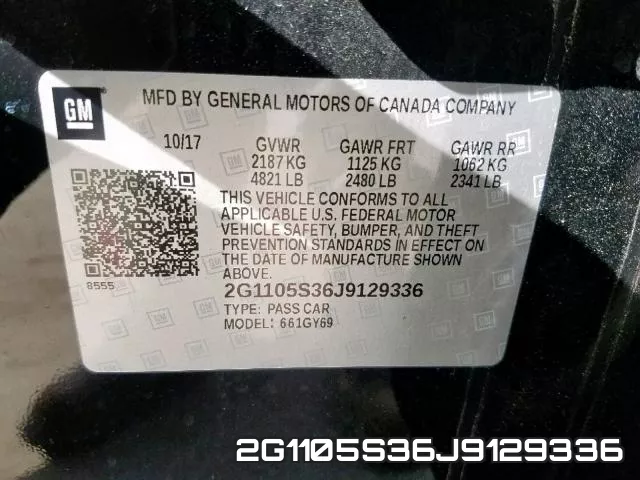 2G1105S36J9129336 фото 2