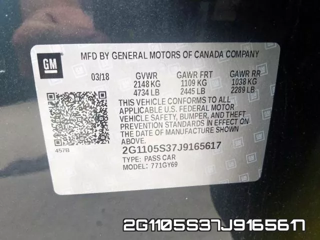 2G1105S37J9165617 фото 2