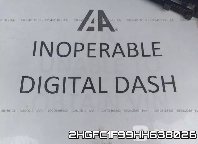 2HGFC1F99HH638026 фото 8