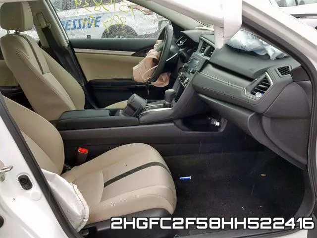 2HGFC2F58HH522416 фото 6
