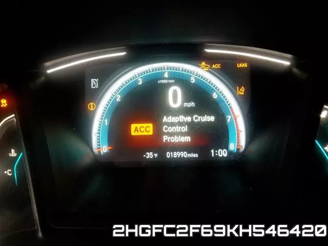 2HGFC2F69KH546420 фото 8