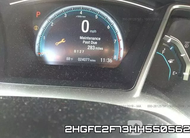 2HGFC2F73HH550562 фото 8