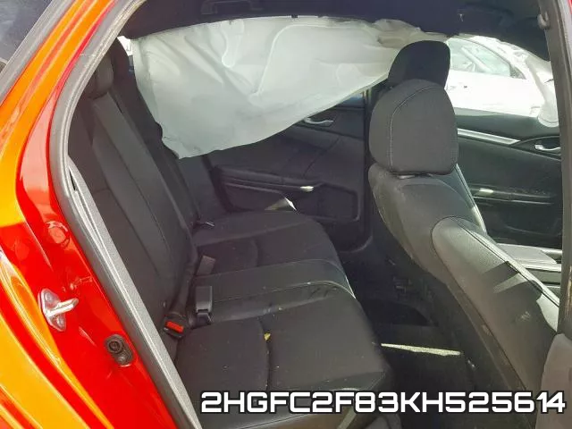 2HGFC2F83KH525614 фото 6