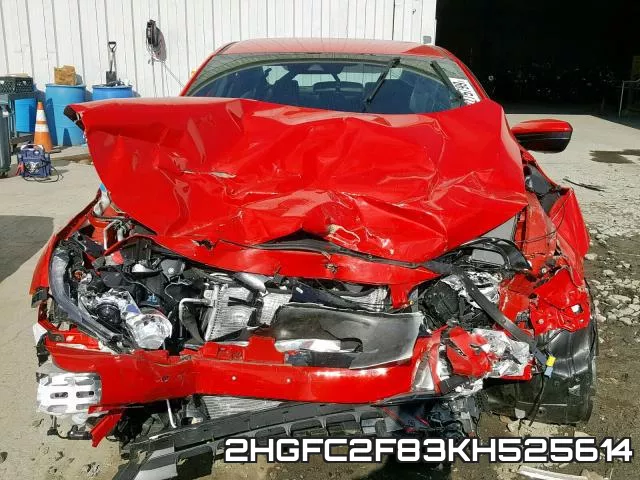 2HGFC2F83KH525614 фото 9