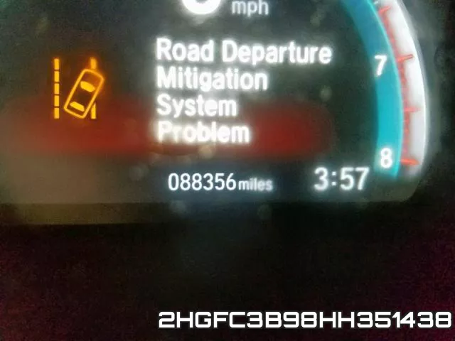 2HGFC3B98HH351438 фото 9