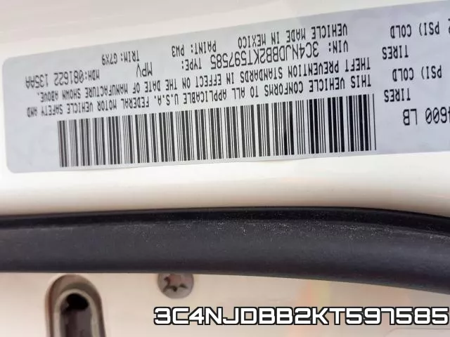 3C4NJDBB2KT597585 фото 2