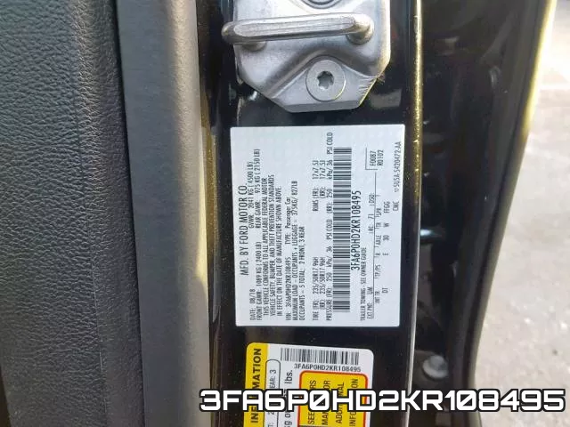 3FA6P0HD2KR108495 фото 2