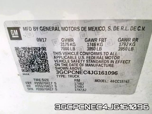 3GCPCNEC4JG161096 фото 2