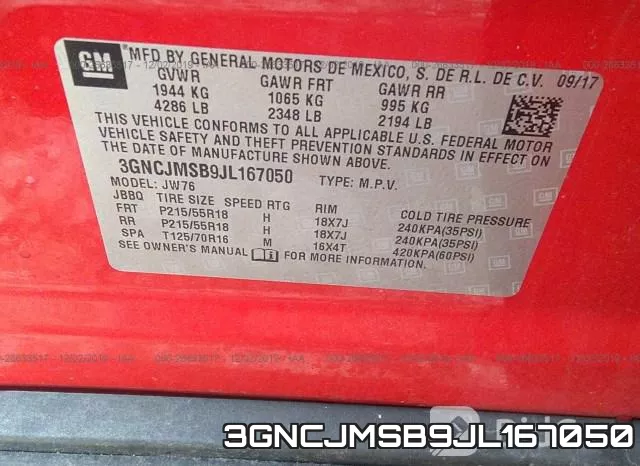 3GNCJMSB9JL167050 фото 10
