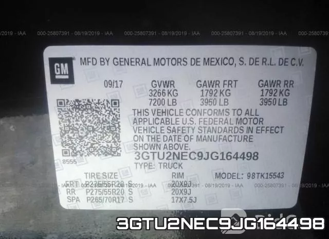 3GTU2NEC9JG164498 фото 10