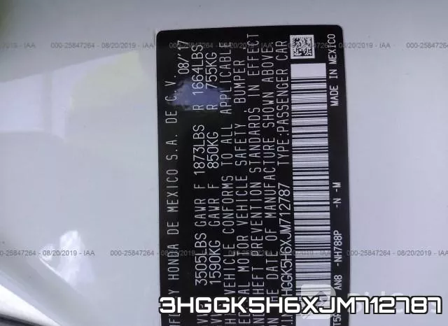 3HGGK5H6XJM712787 фото 10