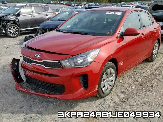3KPA24AB1JE049934 фото 2