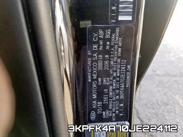 3KPFK4A70JE224112 фото 2