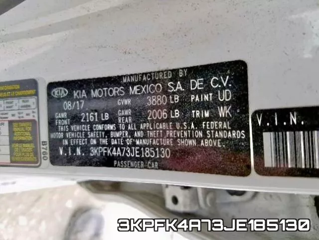 3KPFK4A73JE185130 фото 2