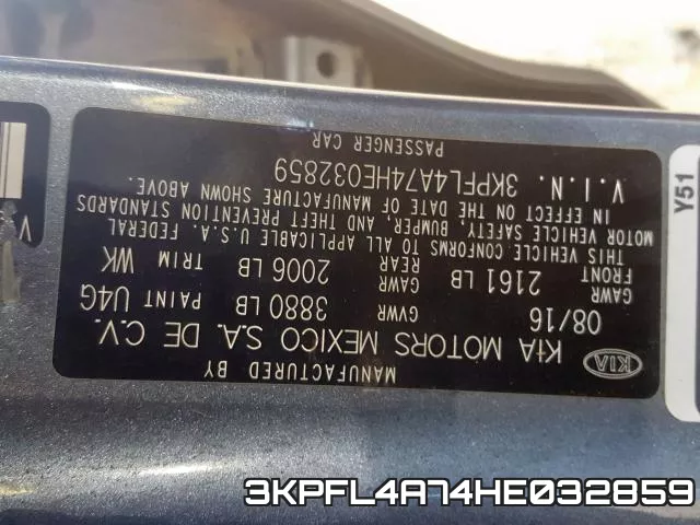 3KPFL4A74HE032859 фото 2