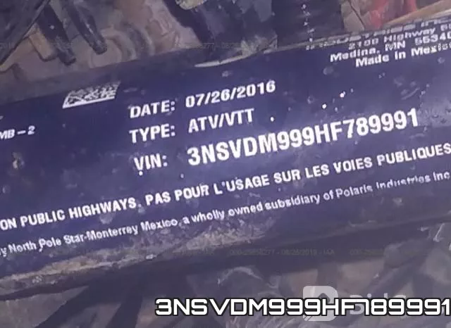3NSVDM999HF789991 фото 2