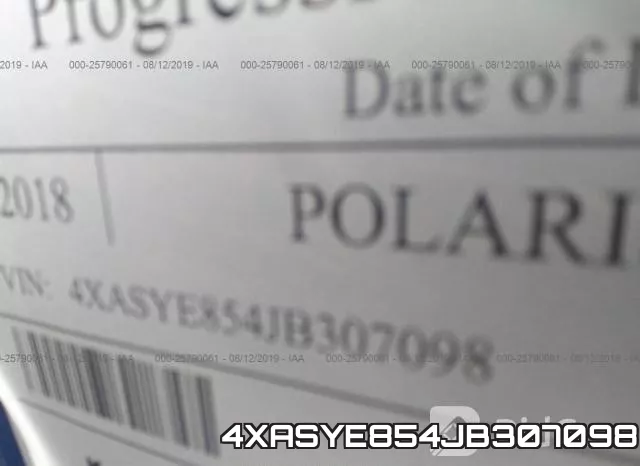 4XASYE854JB307098 фото 2