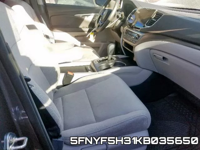 5FNYF5H31KB035650 фото 6