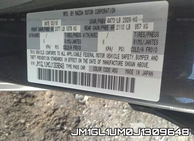 JM1GL1UM0J1309648 фото 10
