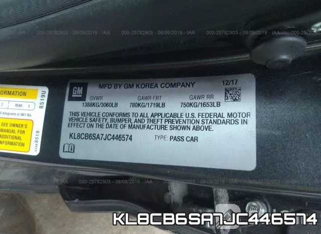 KL8CB6SA7JC446574 фото 10