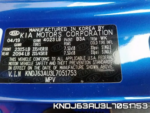 KNDJ63AU3L7051753 фото 2