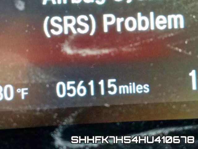 SHHFK7H54HU410678 фото 9