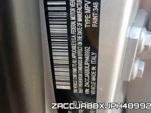 ZACCJABBXJPH48992 фото 2