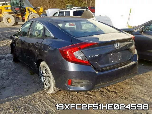 19XFC2F51HE024598 фото 3