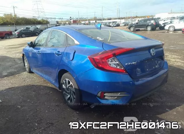 19XFC2F72HE001476 фото 3