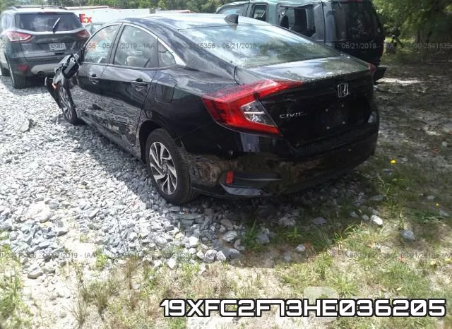 19XFC2F73HE036205 фото 4