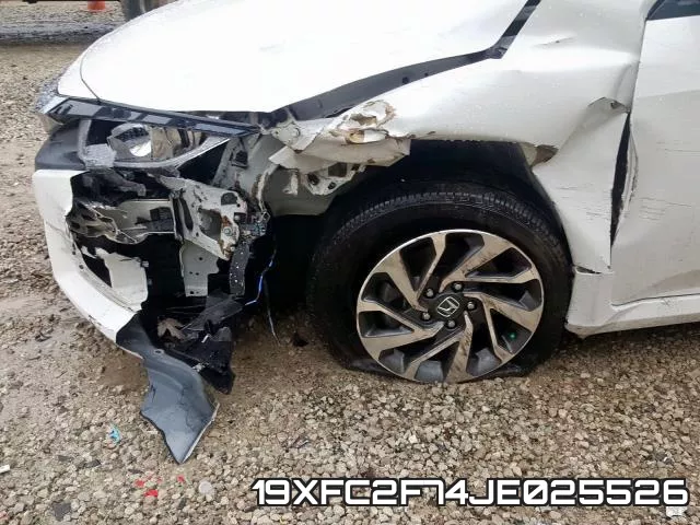 19XFC2F74JE025526 фото 10