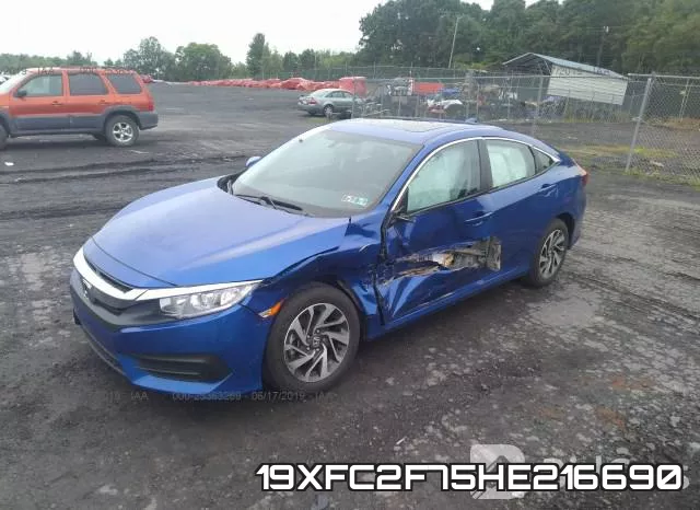 19XFC2F75HE216690 фото 3