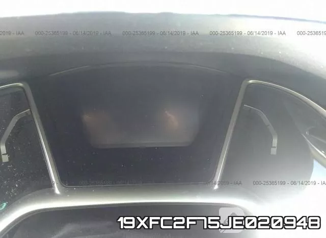 19XFC2F75JE020948 фото 8