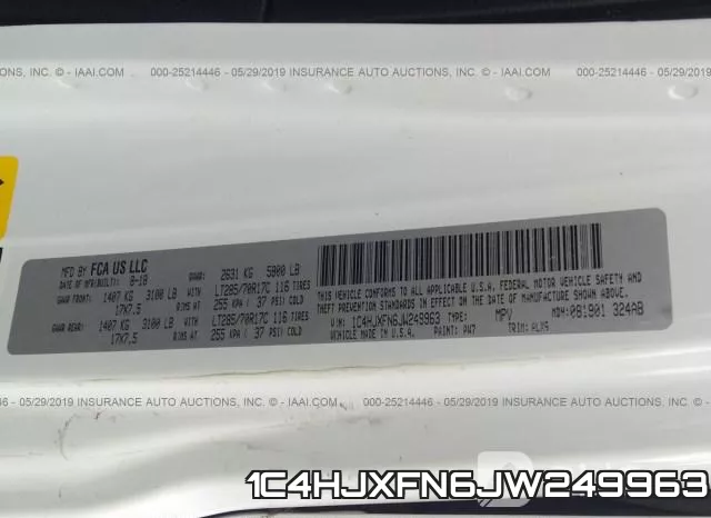 1C4HJXFN6JW249963 фото 10