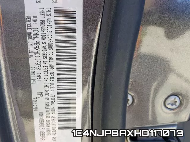 1C4NJPBAXHD117073 фото 2
