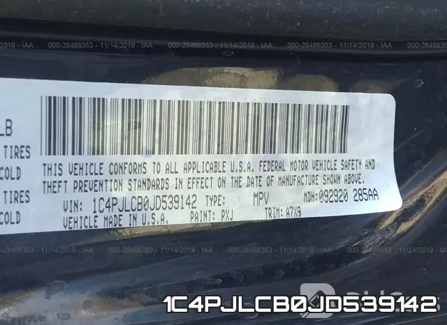 1C4PJLCB0JD539142 фото 10