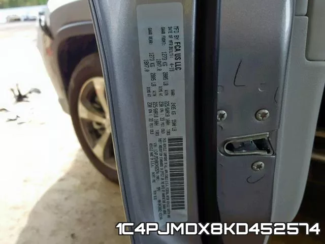 1C4PJMDX8KD452574 фото 2