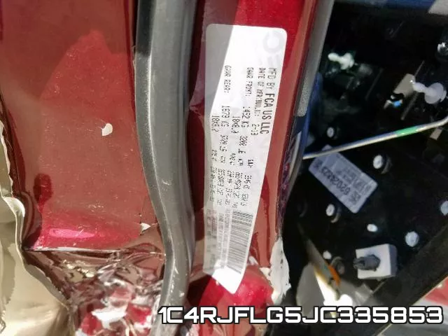 1C4RJFLG5JC335853 фото 2