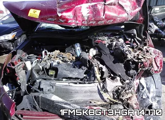 1FM5K8GT3HGA74770 фото 2