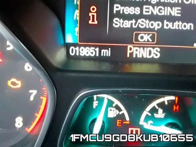 1FMCU9GD8KUB10655 фото 7