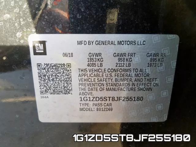 1G1ZD5ST8JF255180 фото 2