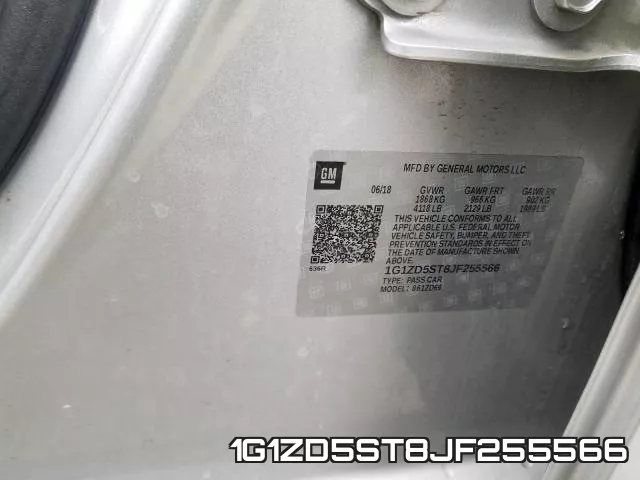 1G1ZD5ST8JF255566 фото 2