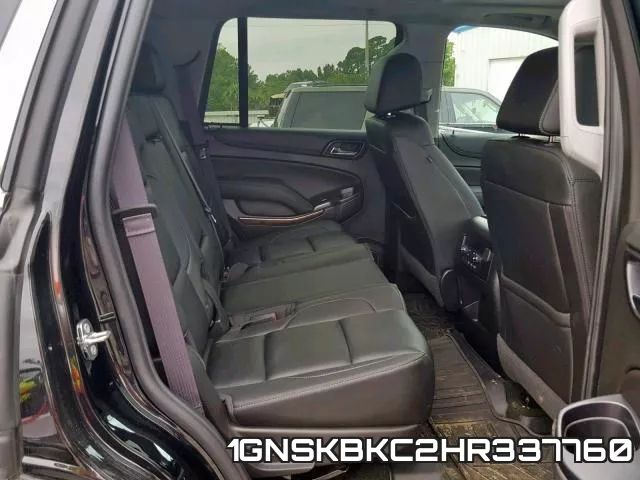 1GNSKBKC2HR337760 фото 7