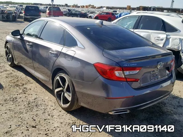 1HGCV1F31KA091140 фото 3
