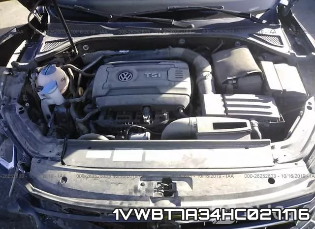 1VWBT7A34HC027176 фото 2
