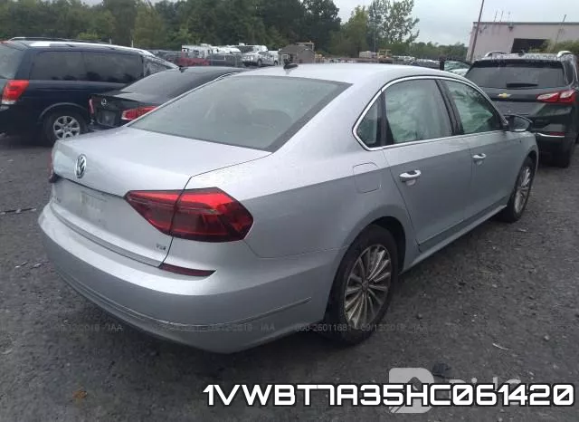 1VWBT7A35HC061420 фото 5