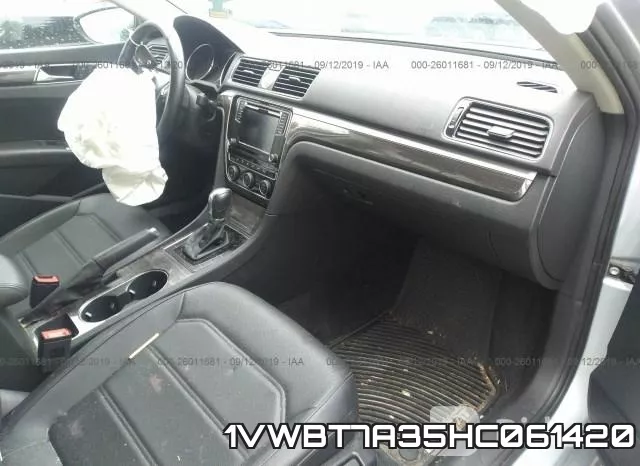 1VWBT7A35HC061420 фото 6