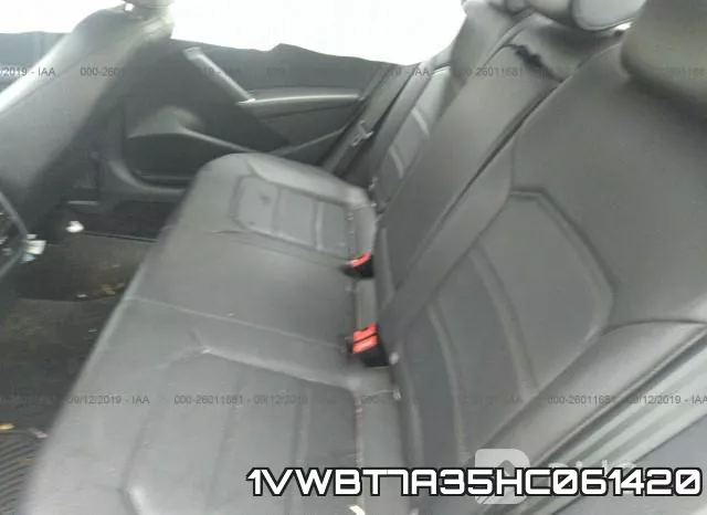1VWBT7A35HC061420 фото 9