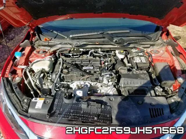 2HGFC2F59JH517568 фото 8