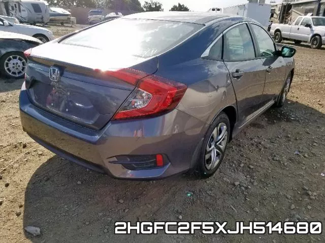2HGFC2F5XJH514680 фото 4